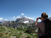 Salita al LAGHETTO DI PIETRA QUADRA e al nuovo RIFUGIO TRE PIZZI-PIETRA QUADRA (2012 m) il 12 giugno 2009